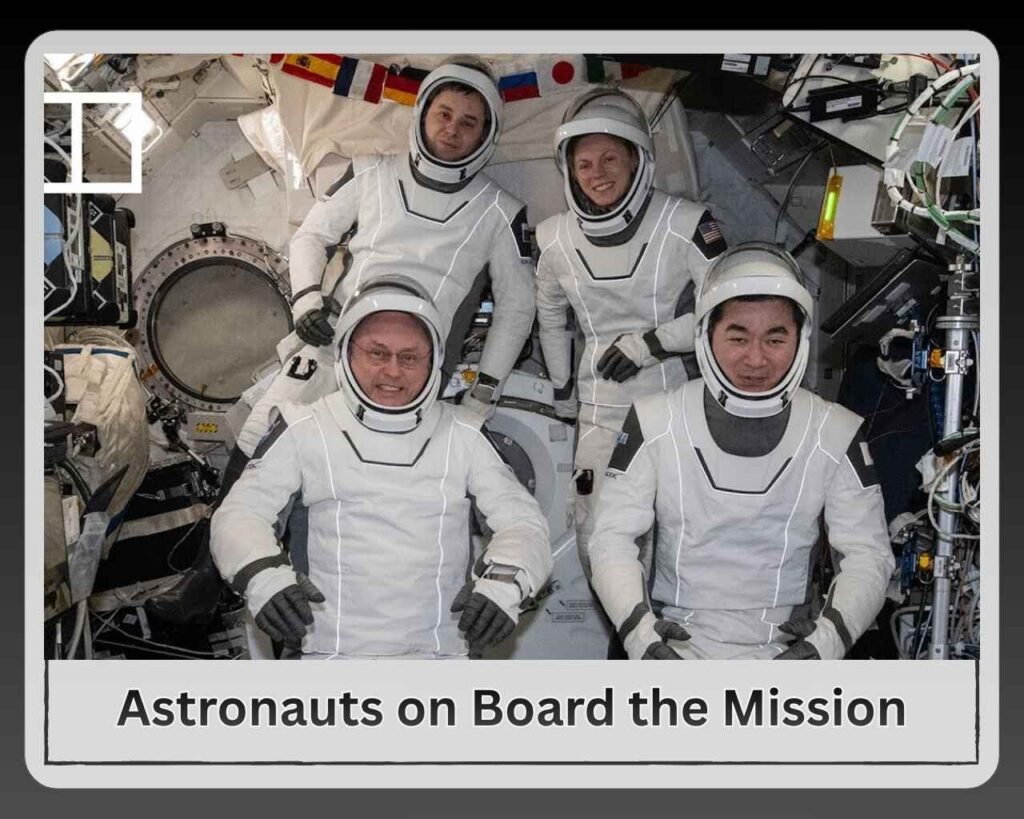 Astronauts on Board the Mission