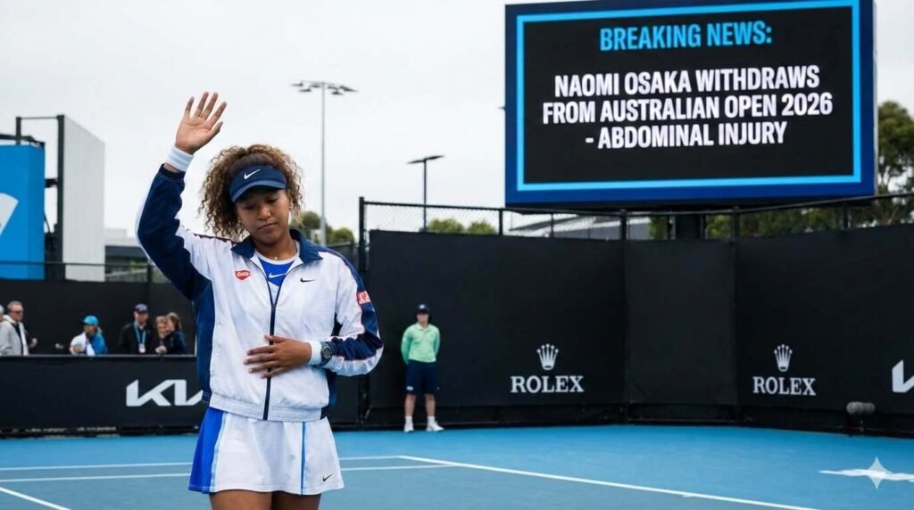 Naomi Osaka Australian Open 2026 Withdrawal