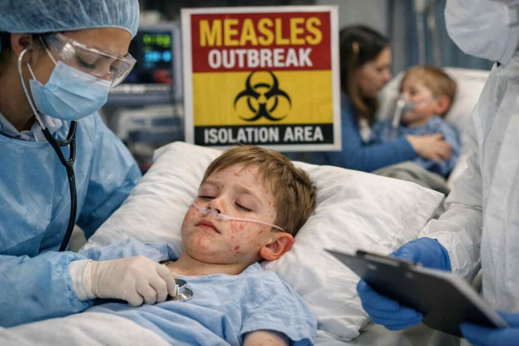 Measles Outbreak in North London: Over 60 Children Infected as Health Officials Warn of Rapid Spread Measles Outbreak in North London