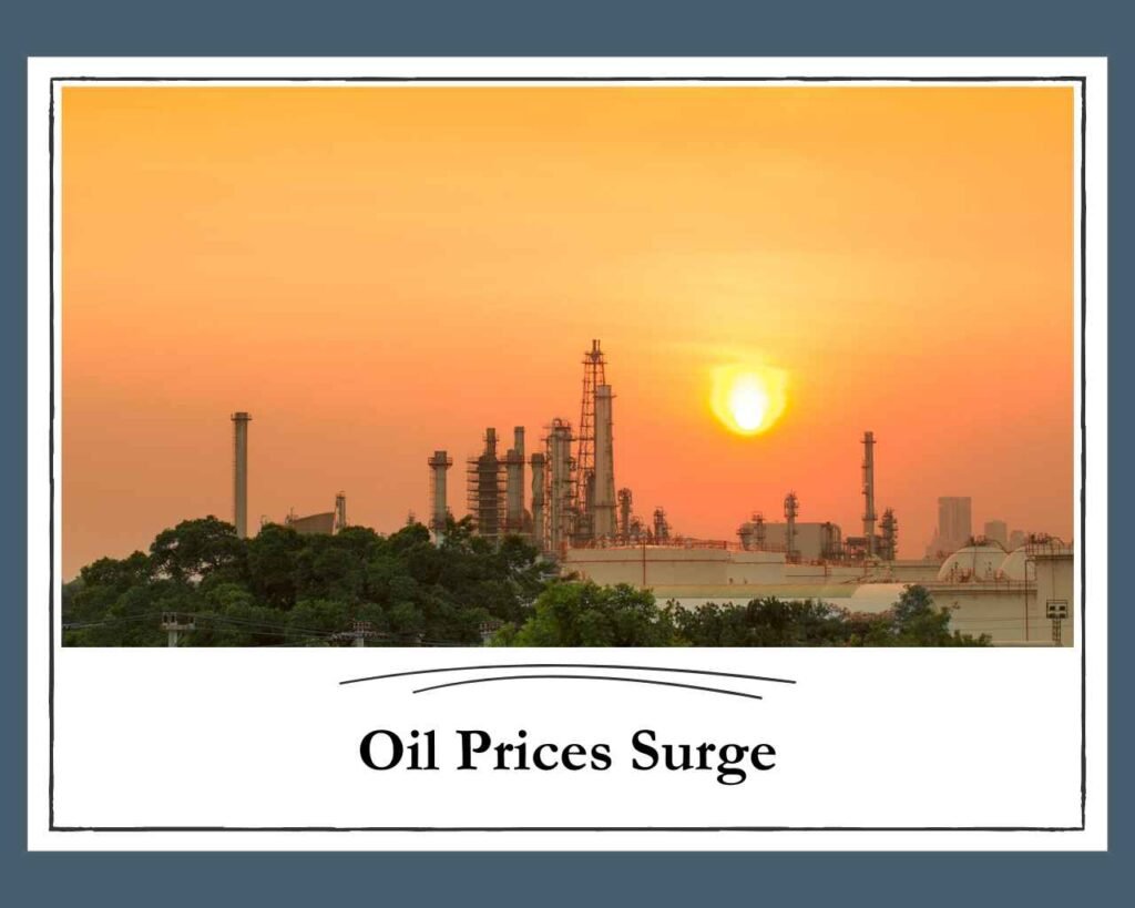 Oil Prices Surge Amid Growing Financial Market Fears of Inflation Oil Prices Surge